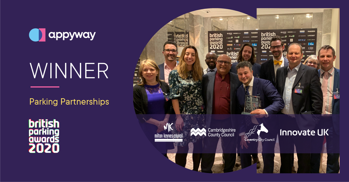 AppyWay Parking Partnerships Winner