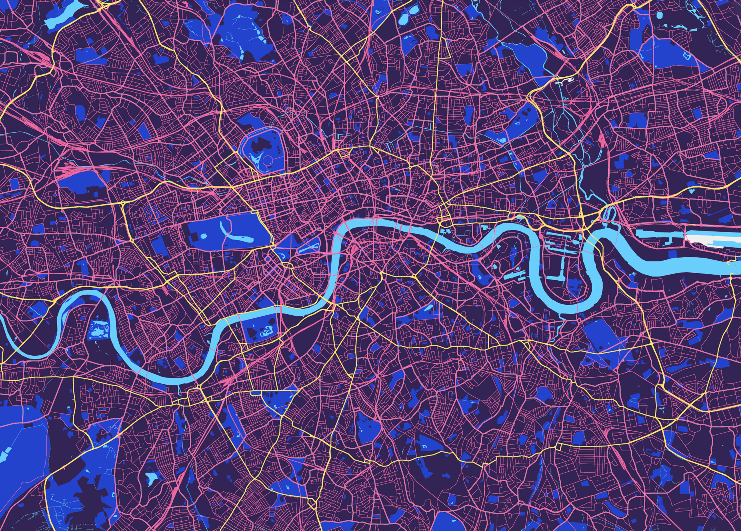 Dynamic kerbside digital map