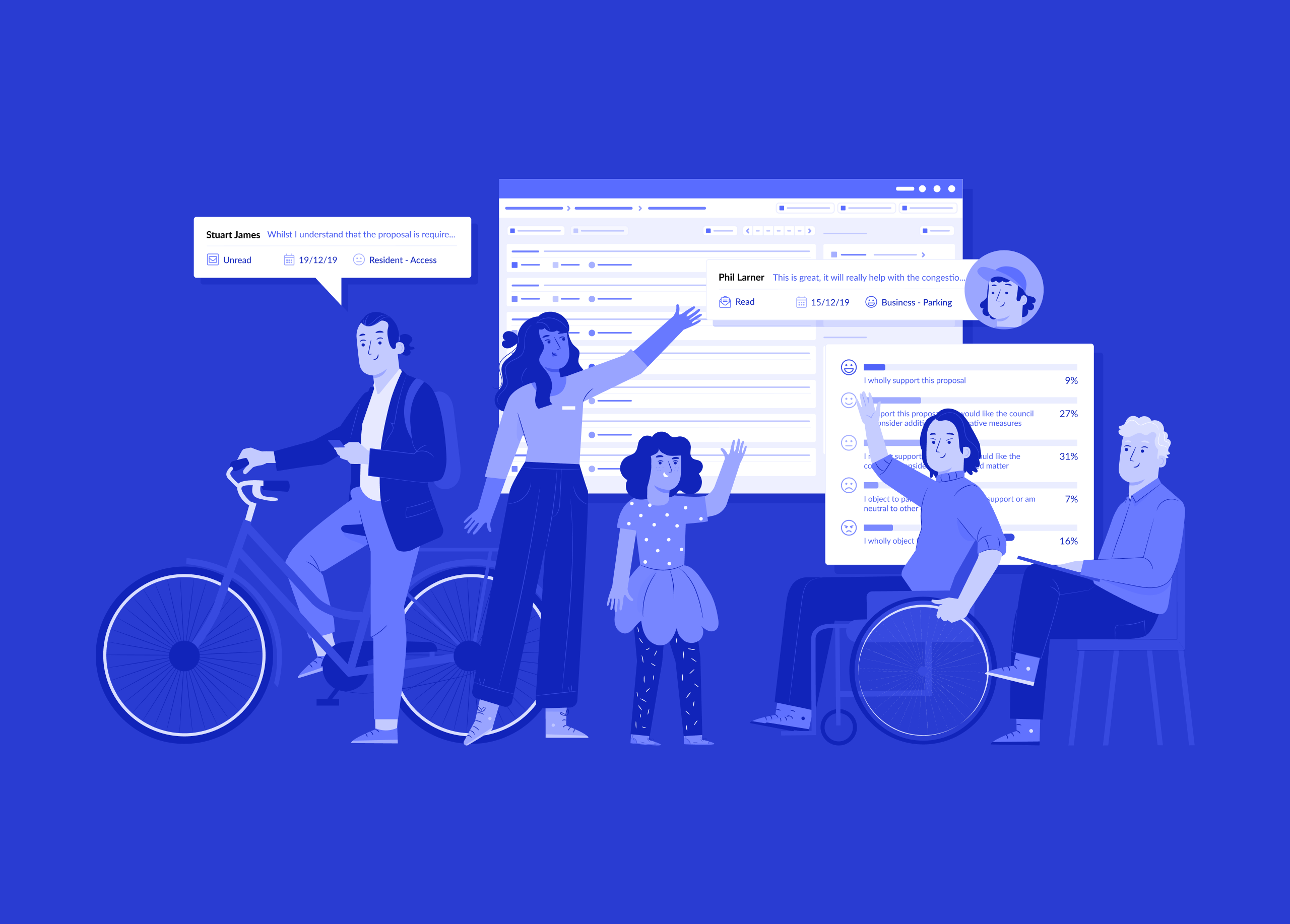 Empowering residents and authorities through digital engagement