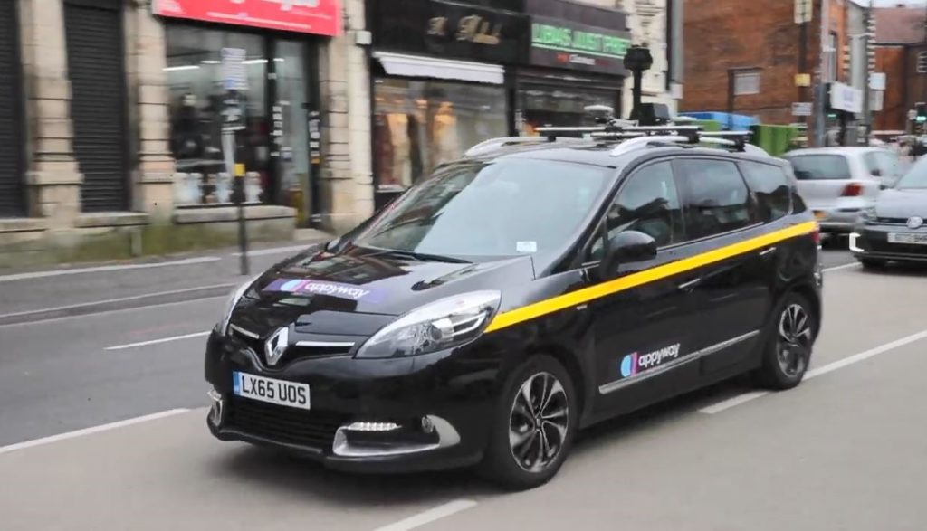 AppyWay camera mounted car