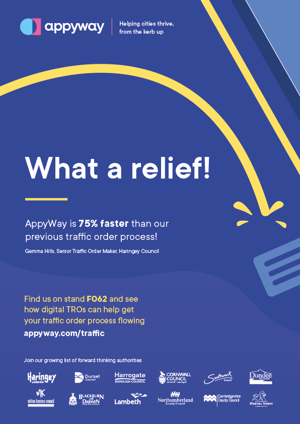 Traffex Poster - What a relief!